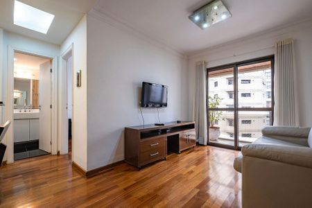 Sala/Cozinha de apartamento para alugar com 1 quarto, 43m² em Jardim Paulista, São Paulo