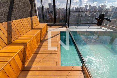Studio para alugar com 28m², 1 quarto e sem vagaSauna