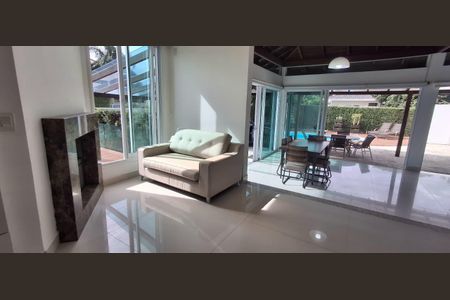 Sala de casa para alugar com 4 quartos, 204m² em Jurerê, Florianópolis