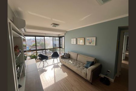 Sala de apartamento à venda com 3 quartos, 83m² em Santana, Porto Alegre