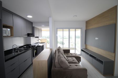 Sala / Cozinha de apartamento para alugar com 2 quartos, 60m² em Vila Jacuí, São Paulo