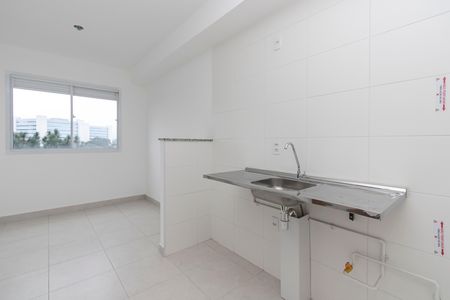 Sala/ Cozinha de apartamento à venda com 1 quarto, 26m² em Jardim Mirante, São Paulo