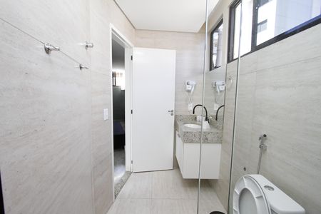 Studio para alugar com 38m², 1 quarto e sem vagaBanheiro