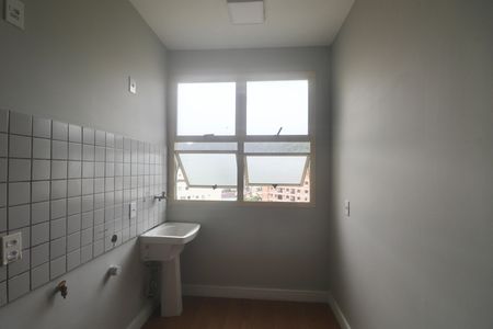 Área de Serviço de apartamento para alugar com 2 quartos, 58m² em Jardim Tres Marias, Guarujá