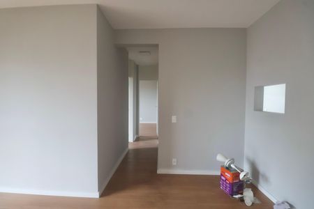 Sala de apartamento para alugar com 2 quartos, 58m² em Jardim Tres Marias, Guarujá