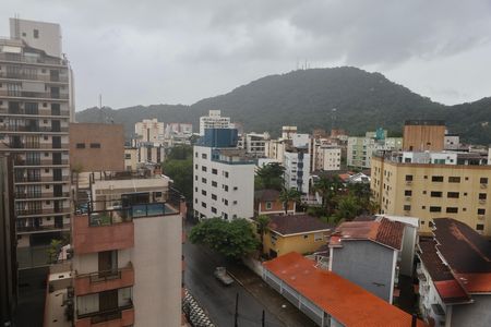 Vista de apartamento para alugar com 2 quartos, 58m² em Jardim Tres Marias, Guarujá