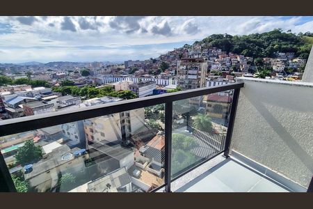 Varanda da Sala de apartamento para alugar com 2 quartos, 44m² em Vila Kosmos, Rio de Janeiro