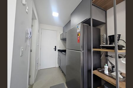 Cozinha de kitnet/studio para alugar com 1 quarto, 22m² em Barra, Salvador