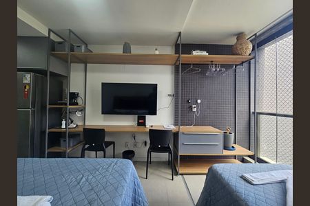 Studio para alugar com 22m², 1 quarto e sem vagaSala/Quarto