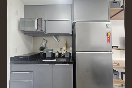 Cozinha de kitnet/studio para alugar com 1 quarto, 22m² em Barra, Salvador