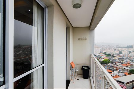 Varanda da Sala de apartamento à venda com 2 quartos, 52m² em Vila Bremen, Guarulhos