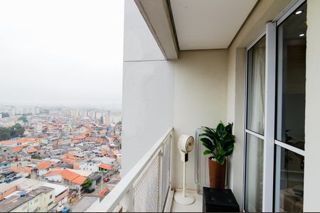 Varanda da Sala de apartamento à venda com 2 quartos, 52m² em Vila Bremen, Guarulhos