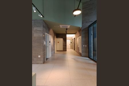 Studio para alugar com 25m², 1 quarto e sem vaga Studio para alugar com 25m², 1 quarto e sem vagaHall social