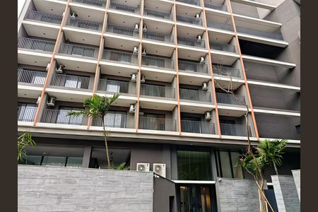 Studio para alugar com 25m², 1 quarto e sem vaga Studio para alugar com 25m², 1 quarto e sem vagaFachada