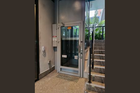 Studio para alugar com 25m², 1 quarto e sem vaga Studio para alugar com 25m², 1 quarto e sem vagaElevador acessibilidade