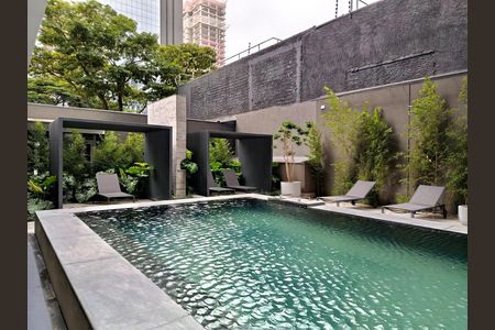 Studio para alugar com 25m², 1 quarto e sem vaga Studio para alugar com 25m², 1 quarto e sem vagaPiscina
