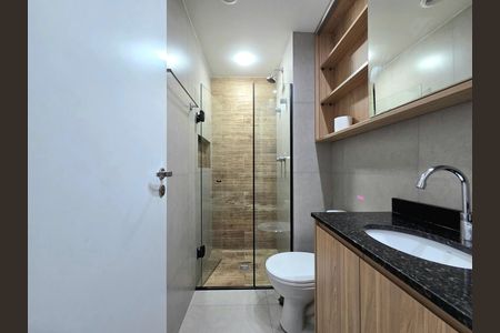 Studio à venda com 26m², 1 quarto e sem vaga Studio à venda com 26m², 1 quarto e sem vagaBanheiro