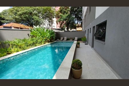 Piscina de kitnet/studio à venda com 1 quarto, 25m² em Vila Campestre, São Bernardo do Campo