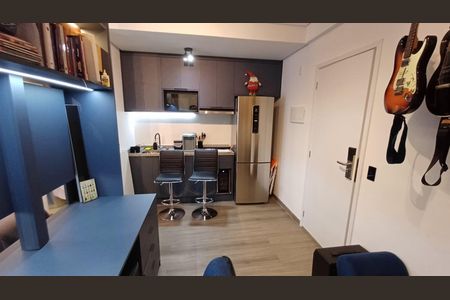 Cozinha de kitnet/studio à venda com 1 quarto, 25m² em Vila Campestre, São Bernardo do Campo