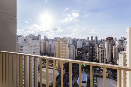 Studio à venda com 25m², 1 quarto e sem vagaVaranda
