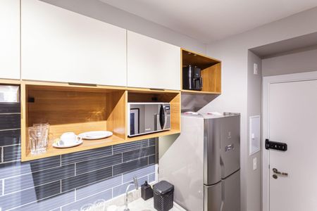Studio à venda com 25m², 1 quarto e sem vagaCozinha