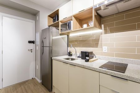 Studio à venda com 25m², 1 quarto e sem vagaCozinha