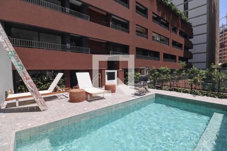 Área comum - Piscina de kitnet/studio à venda com 1 quarto, 25m² em Paraíso, São Paulo