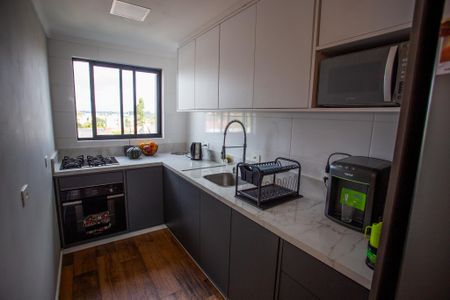 Cozinha de apartamento para alugar com 2 quartos, 87m² em Afonso Pena, São José dos Pinhais