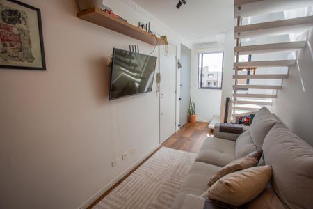 Sala de apartamento para alugar com 2 quartos, 87m² em Afonso Pena, São José dos Pinhais