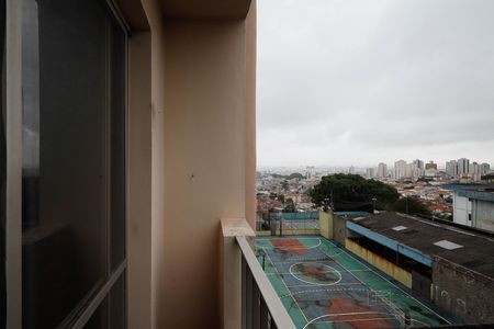 Varanda da Sala  de apartamento à venda com 1 quarto, 33m² em Vila Paiva, São Paulo