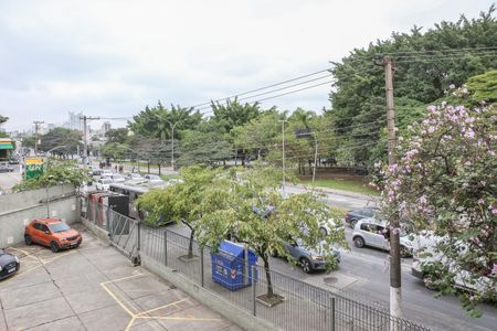 Vista da Sala de apartamento à venda com 1 quarto, 55m² em Água Branca, São Paulo