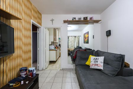 Sala de casa para alugar com 2 quartos, 111m² em Nucleo Residencial Isabela, Taboão da Serra
