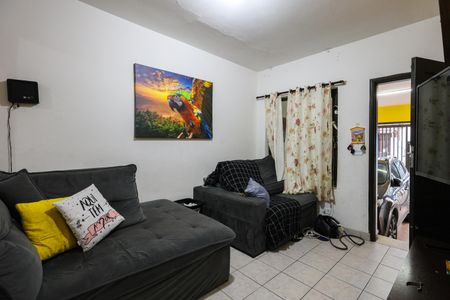 Sala de casa para alugar com 2 quartos, 111m² em Nucleo Residencial Isabela, Taboão da Serra
