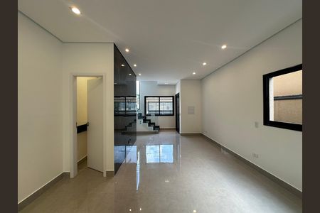 Sala de casa de condomínio à venda com 3 quartos, 182m² em Villas do Jaguari, Santana de Parnaíba
