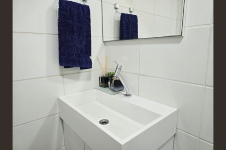 Apartamento à venda com 62m², 2 quartos e 1 vaga Apartamento à venda com 62m², 2 quartos e 1 vagaBanheiro Social