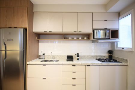 Sala/Cozinha de apartamento para alugar com 2 quartos, 44m² em Cidade Jardim, São Paulo