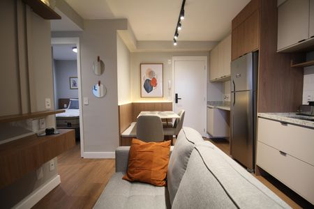 Apartamento para alugar com 44m², 2 quartos e 1 vagaSala/Cozinha
