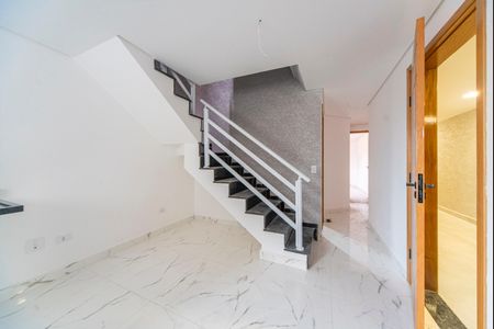 Sala de apartamento à venda com 2 quartos, 85m² em Vila Humaita, Santo André