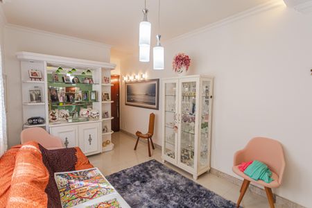 Sala de apartamento à venda com 3 quartos, 92m² em Serra, Belo Horizonte