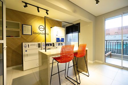 Apartamento à venda com 27m², 1 quarto e sem vaga Apartamento à venda com 27m², 1 quarto e sem vagaLavanderia
