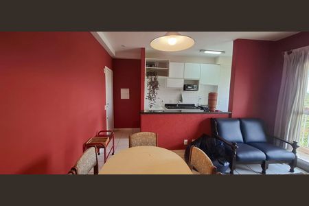 Sala de apartamento para alugar com 2 quartos, 61m² em Parque Anhanguera, Ribeirão Preto