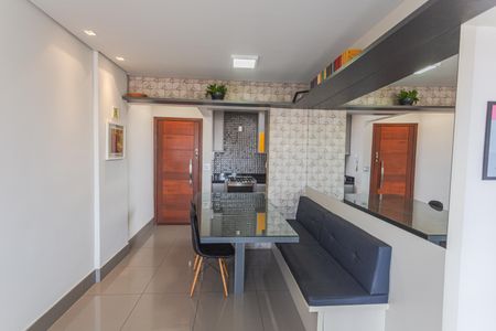Sala de apartamento à venda com 2 quartos, 54m² em Horto, Belo Horizonte