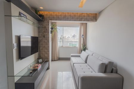 Sala de apartamento à venda com 2 quartos, 54m² em Horto, Belo Horizonte