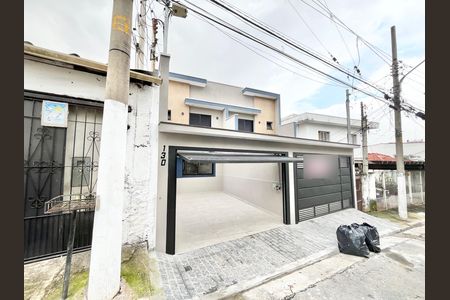 Fachada de casa à venda com 3 quartos, 80m² em Jardim Paraíso, São Paulo
