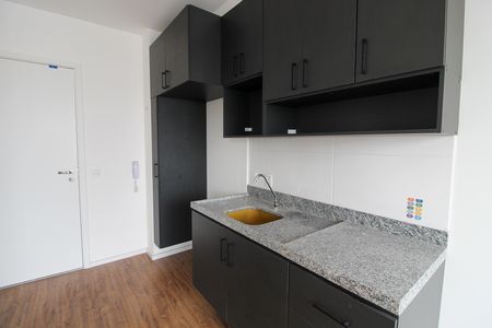 Cozinha de apartamento para alugar com 1 quarto, 25m² em Butantã, São Paulo