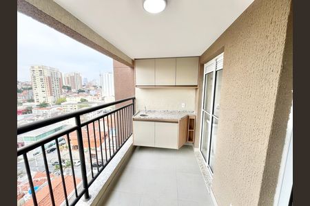 Varanda da Sala de apartamento para alugar com 2 quartos, 55m² em Jardim São Paulo, São Paulo