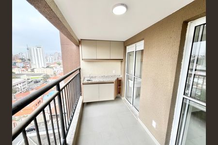 Varanda da Sala de apartamento para alugar com 2 quartos, 55m² em Jardim São Paulo, São Paulo