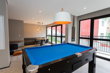 Apartamento para alugar com 45m², 2 quartos e 1 vaga Apartamento para alugar com 45m², 2 quartos e 1 vagaSalão de jogos