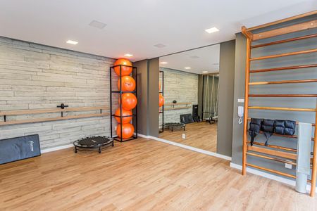 Apartamento para alugar com 45m², 2 quartos e 1 vaga Apartamento para alugar com 45m², 2 quartos e 1 vagaAcademia