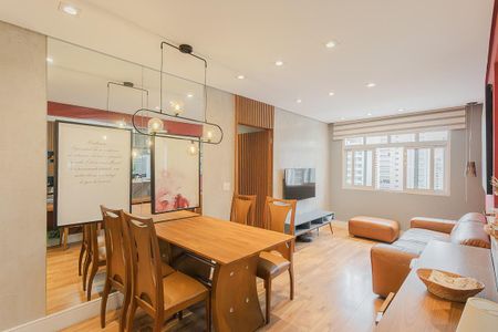 Sala de apartamento para alugar com 2 quartos, 67m² em Paraíso, São Paulo